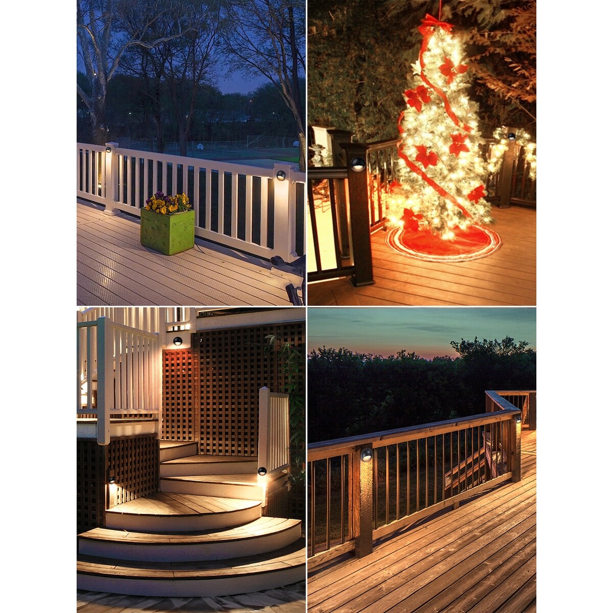 3CCT Low Voltage LED Deck Lights, 2700K/3000K/4000K Selectable