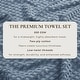 preview thumbnail 5 of 193, Linery & Co. Cotton Diamond Waffle Texture Bath Towels.