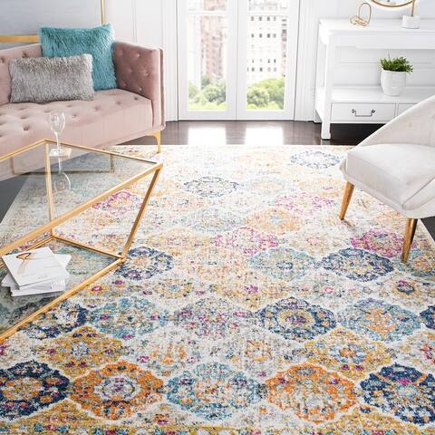 SAFAVIEH Madison Avery Boho Chic Distressed Area Rug