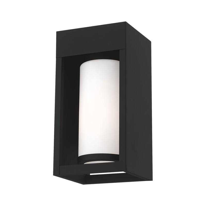 Livex Lighting Bleecker Single Light 9" Tall Outdoor Wall Sconce