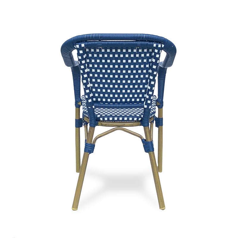 Cecil Outdoor French Cafe Chairs (Set of 4) by Christopher Knight Home