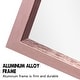 preview thumbnail 33 of 35, Modern Thin Frame Wall-Mounted Hanging Bathroom Vanity Mirror