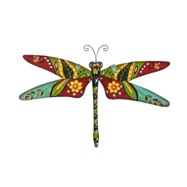 Boho Dragonfly, Red/Green - On Sale -