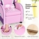 preview thumbnail 15 of 18, Kids Recliner Chair Gaming Sofa PU Leather Armchair w/Side Pockets - 21.5'' x 20'' x 30'' (L x W x H)