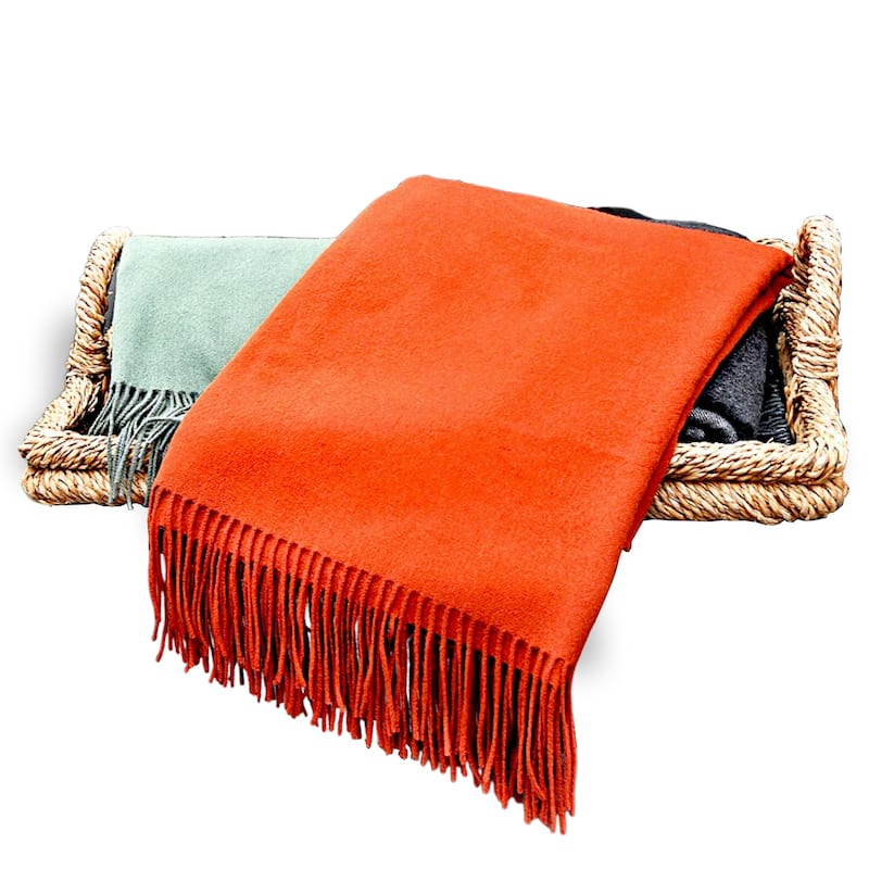 Pure Cashmere Throw Blanket – Soft & Naturally Warm