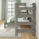 preview thumbnail 5 of 15, Max and Lily Farmhouse Twin over Twin L-Shaped Bunk Bed with Desk