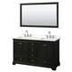 Option Dark Espresso, Chrome Trim, White Quartz Top