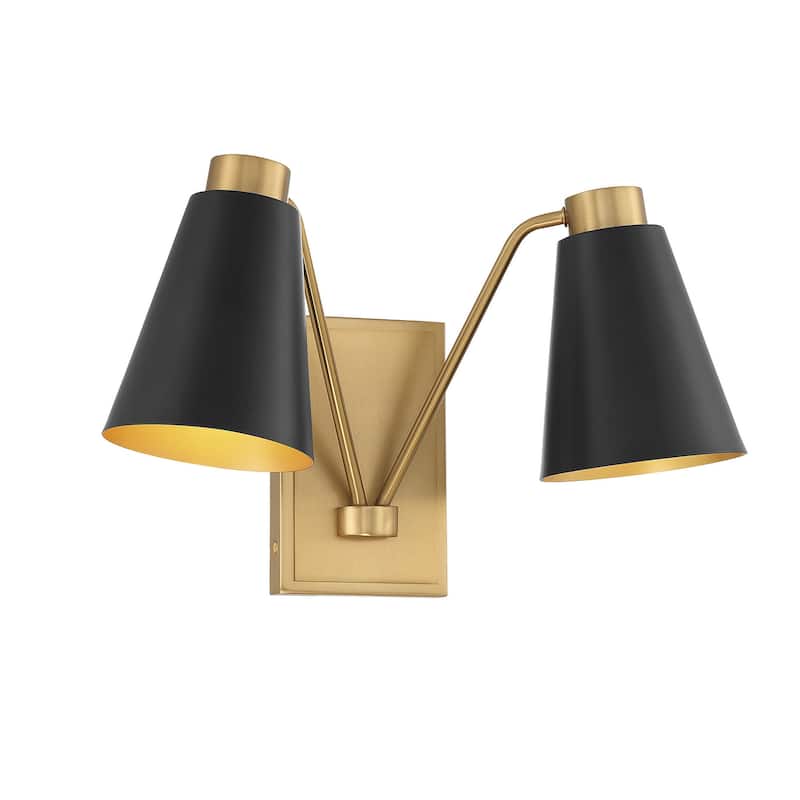 Meridian M90076 2 Light 11" Tall Wall Sconce