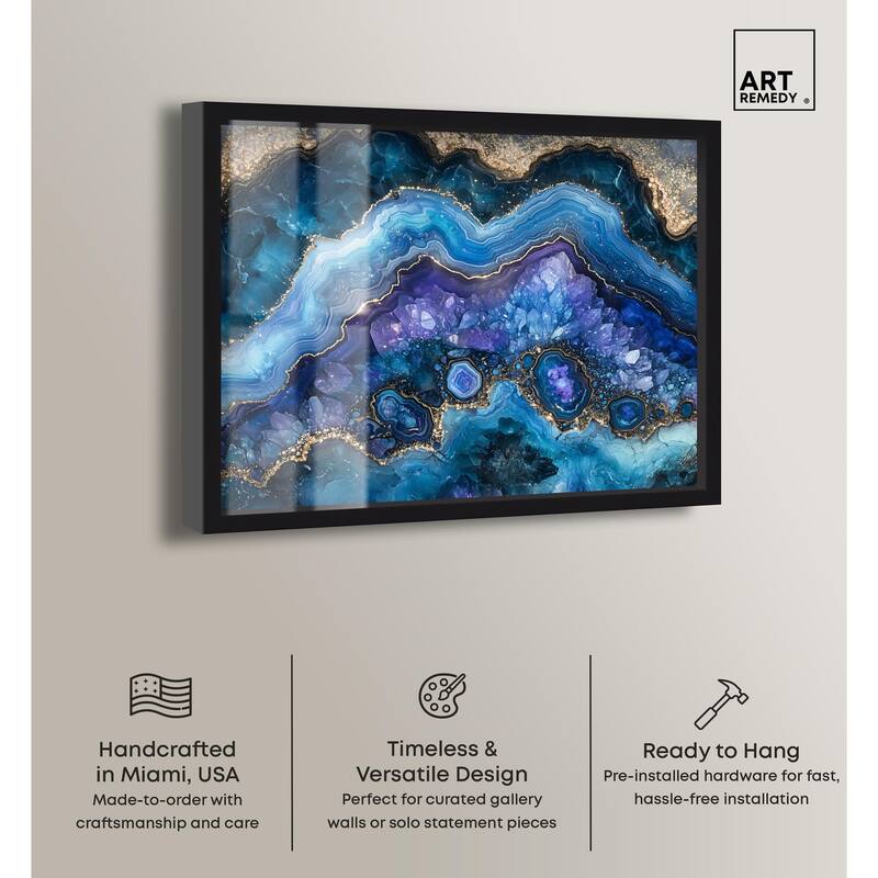 Galactic Geode II Shadowbox by Art Remedy