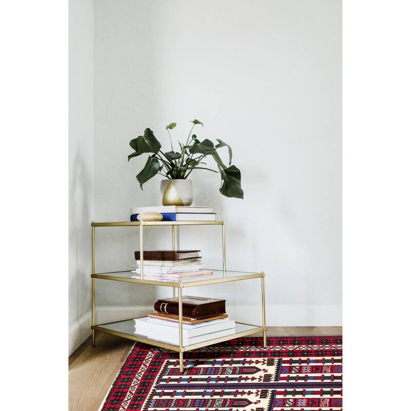 ECARPETGALLERY Hand-knotted Teimani Cream Wool Rug - 3'5 x 6'8