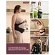 preview thumbnail 3 of 9, BumpEase - Momcozy Ergonest Maternity Belly Band - Black