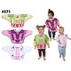 preview thumbnail 4 of 6, Dreambaby Food & Fun Bibs/Smocks- Fairy, Princess, Vet