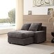 preview thumbnail 8 of 19, Oaks Aura 1-seat Corduroy Upholstery Sleeper Sofa, Modern Luxury Muticolors Choice Daybed