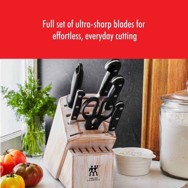 ZWILLING Pro 7-pc Knife Block Set