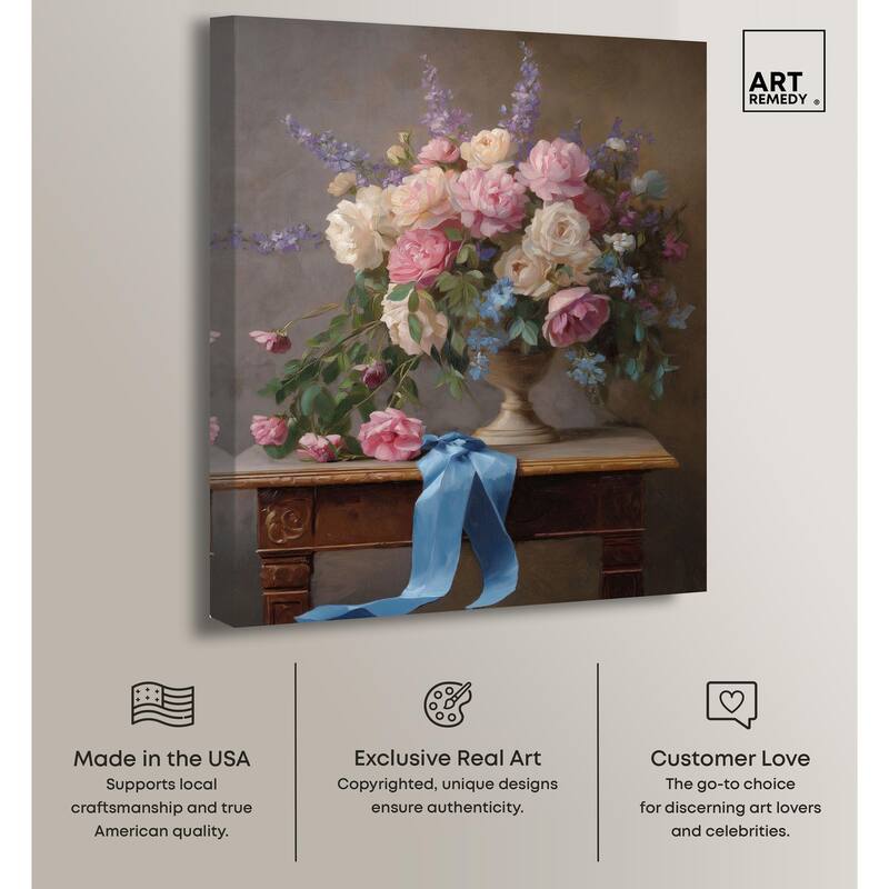 Bloom's Abundance Canvas by Art Remedy, Gallery Wrapped