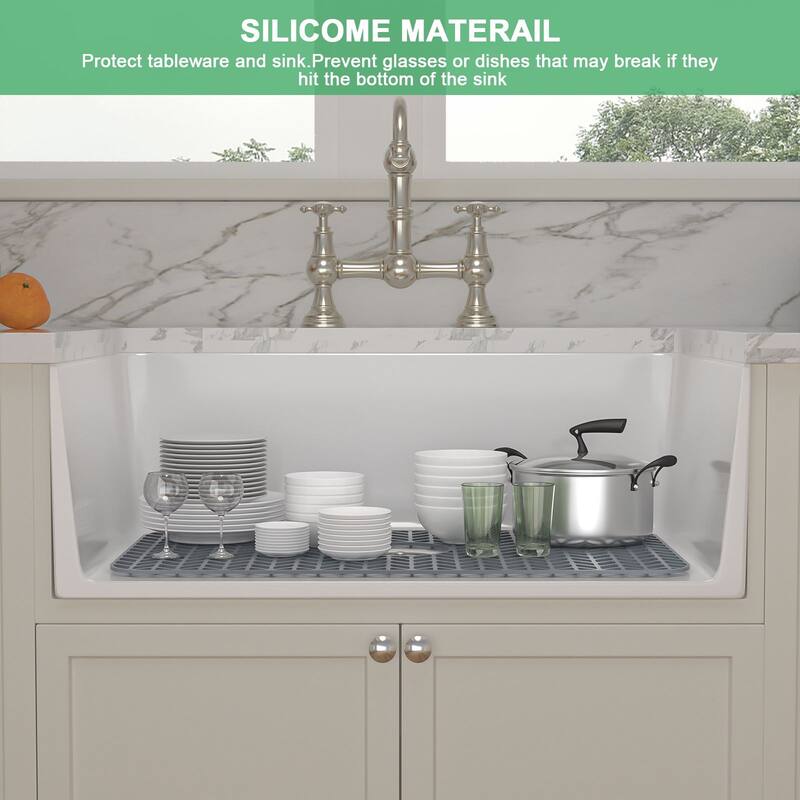 Silicone Sink Mat Sink Protectors for Kitchen Sink