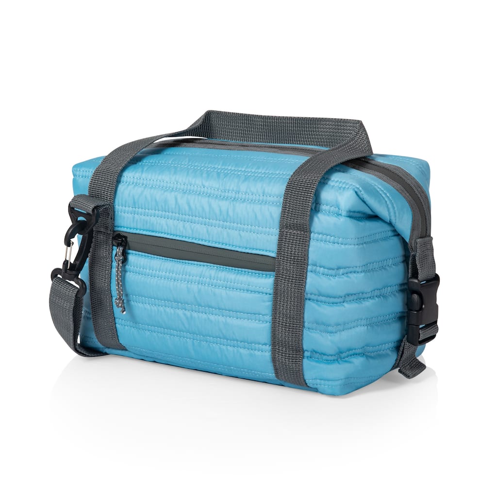 Oniva Midday Quilted Washable Insulated Lunch Bag, (Sky Blue) - Blue