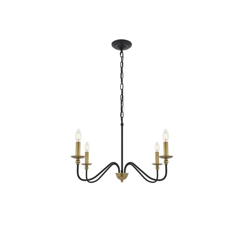 Rohan 4 light Matte Black Pendant