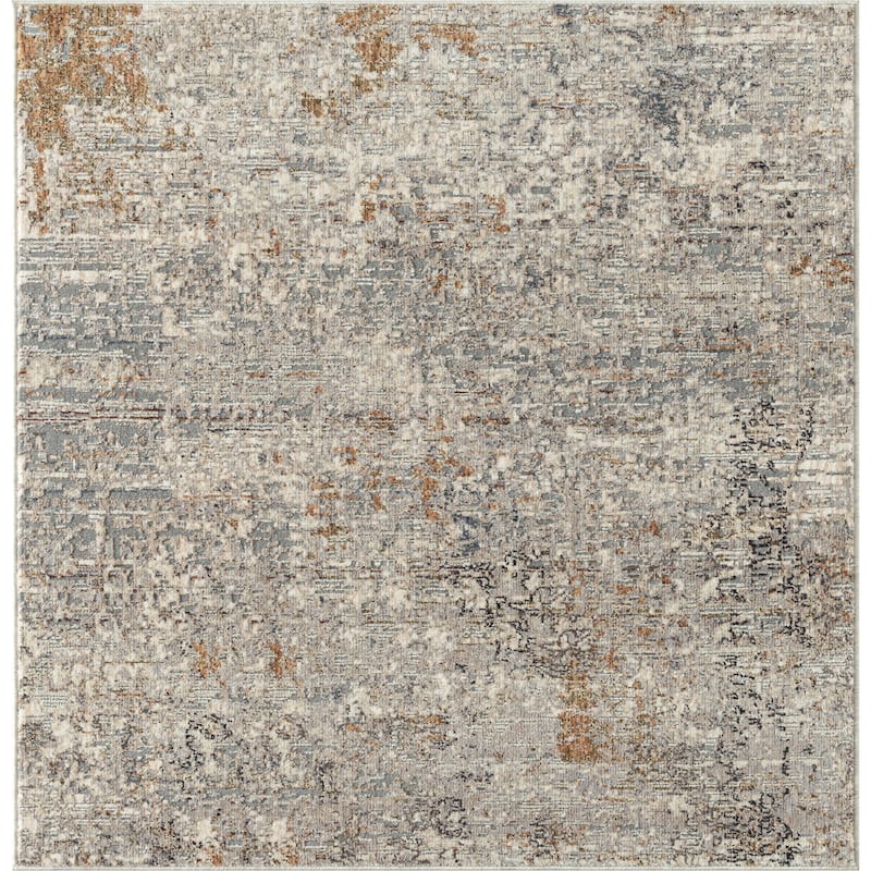 Pearl Grey Area Rug - Square 4' x 4' - Pearl Grey