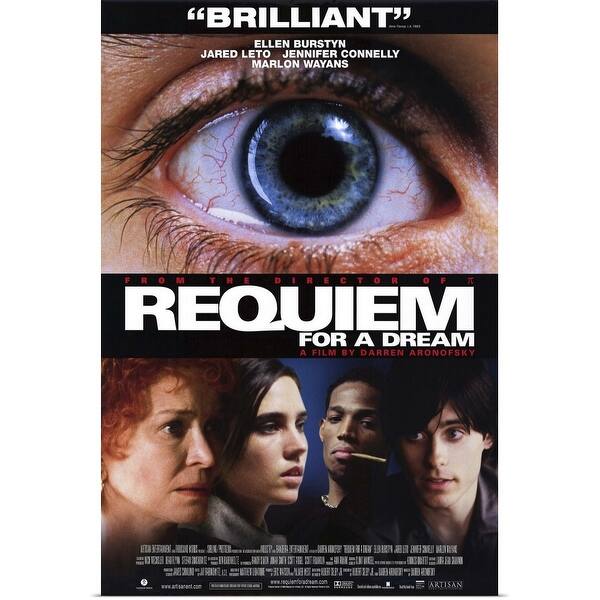 requiem for a dream poster 4k