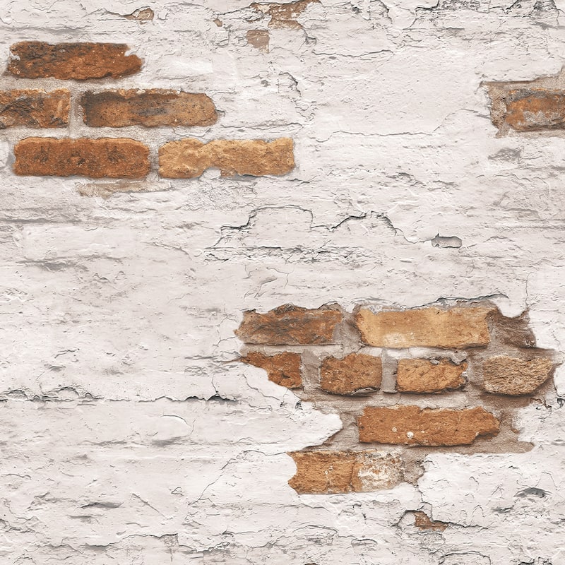 Galerie Wallcoverings Grunge Exposed Brick Wall Effect Non-woven Matte Wallpaper Roll