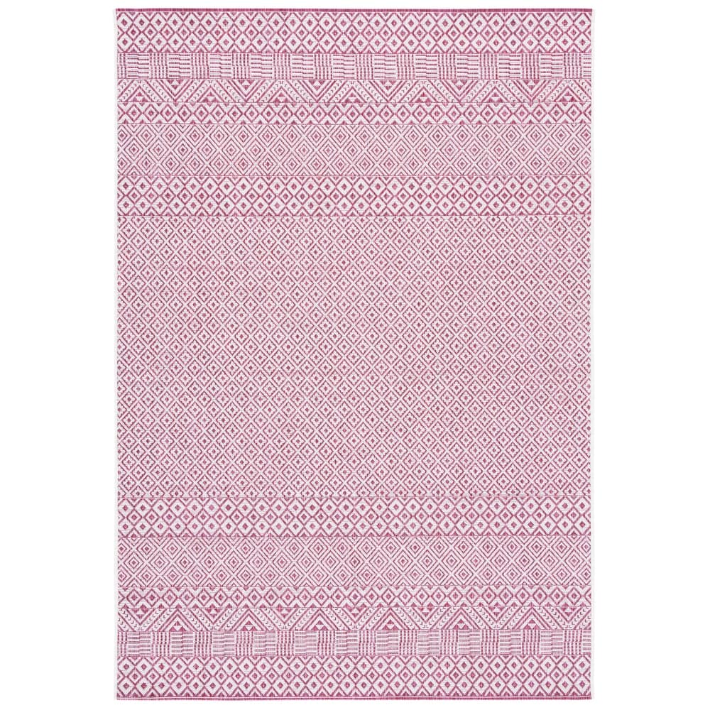 SAFAVIEH Courtyard Leonara Indoor/Outdoor Waterproof Patio Backyard Rug