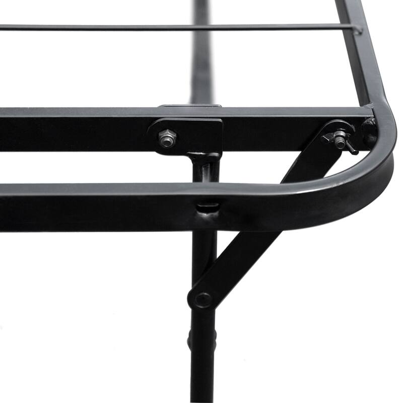 14 Inch Bifold Metal Platform Bed Frame Heavy Duty By Crown Comfort