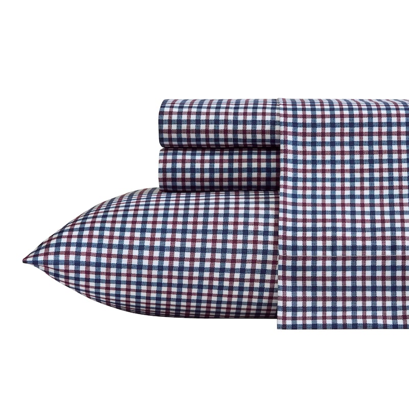 Nautica Printed Soft & Cozy Deep Pocket Sheet Set