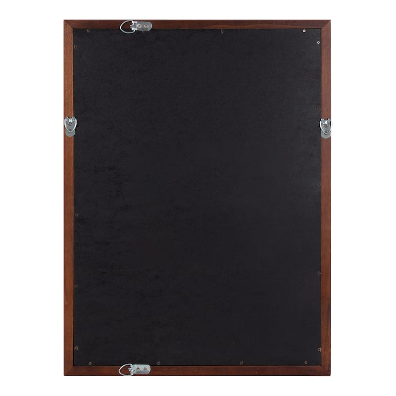 Kate and Laurel Hogan Wood Framed Wall Mirror