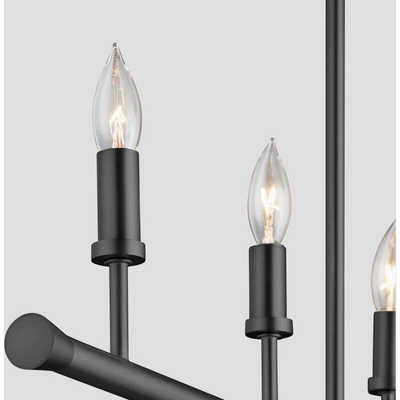 Quorum International 647-5 Harmony 5 Light 39" Wide Linear Chandelier