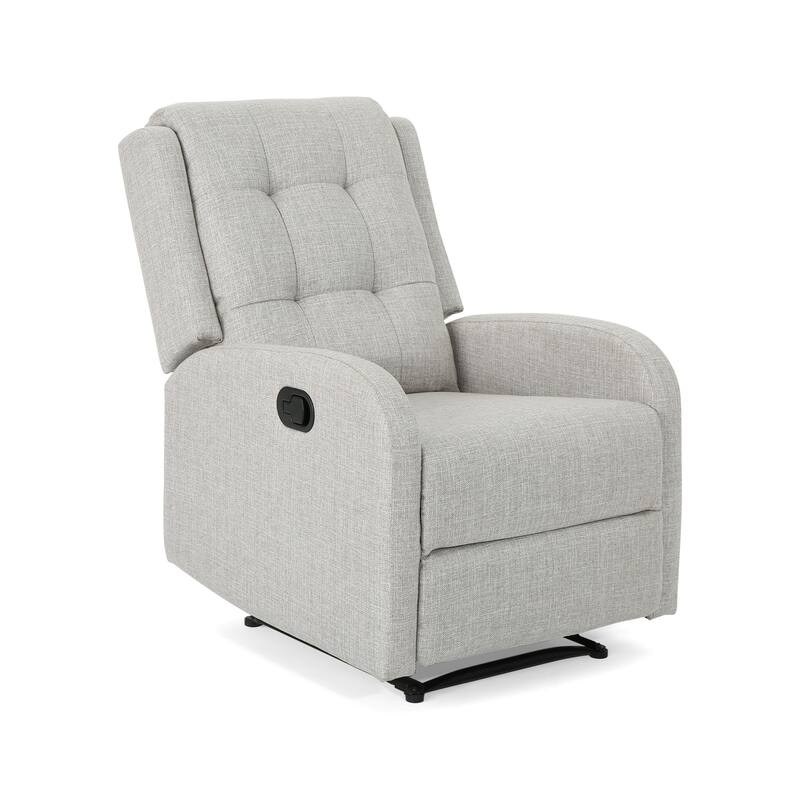 Roomfitters 24.75" Wide Manual Standard Recliner, Cozy Recliner for Living Room, Bedroom, Beige