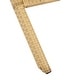 preview thumbnail 47 of 59, SAFAVIEH Outdoor Akita Folding Table with Umbrella Hole - 54.6" x 31.2" x 28.08"