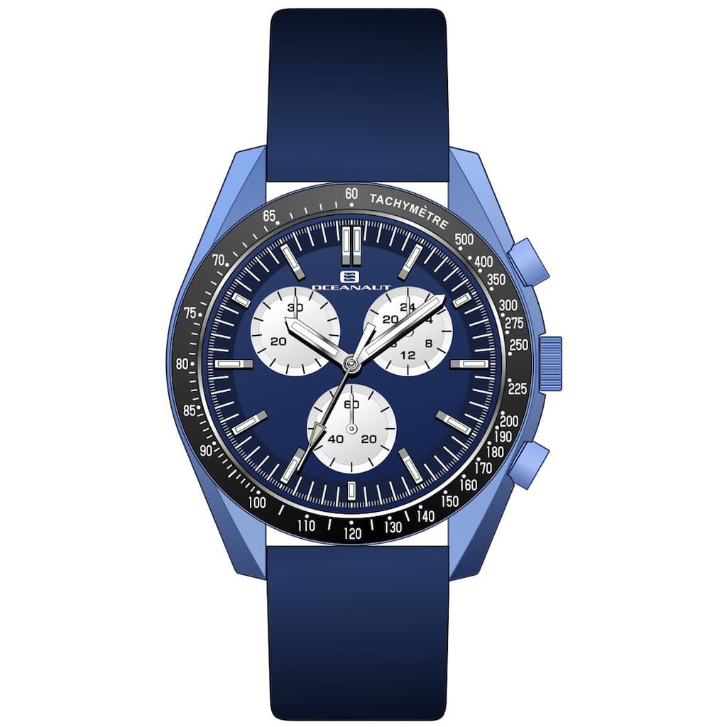 Oceanaut Men's Orbit Blue Dial Watch - OC7584 - 6 (36)