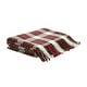 preview thumbnail 10 of 18, Glitzhome 50 x 60 Knitted Acrylic Plaid Woven Throw Blanket with Tassels