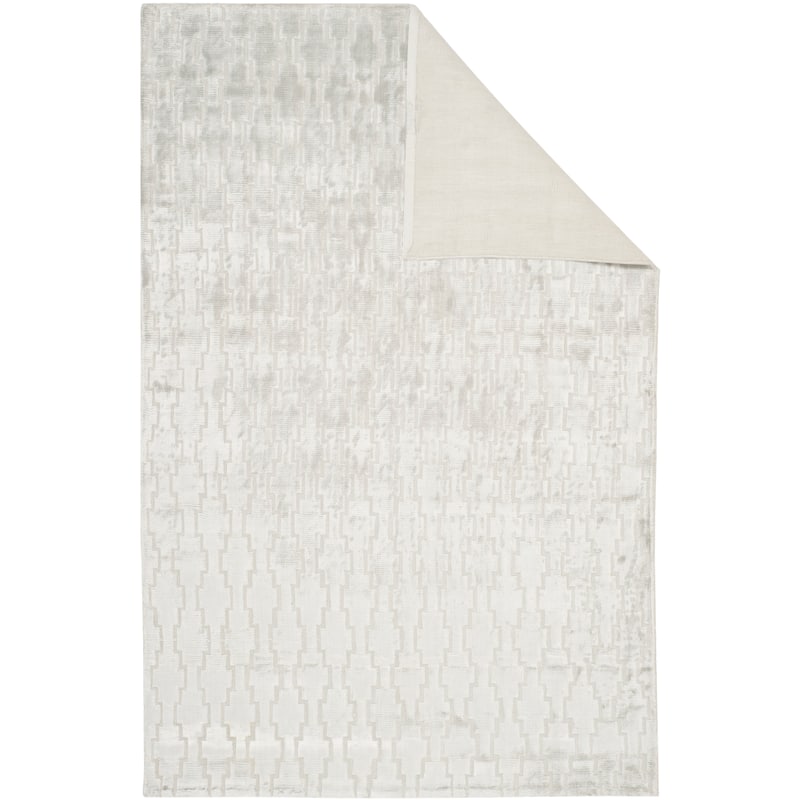 SAFAVIEH Handmade Mirage Madlene Modern Abstract Viscose Rug - Grey - 4' x 6'