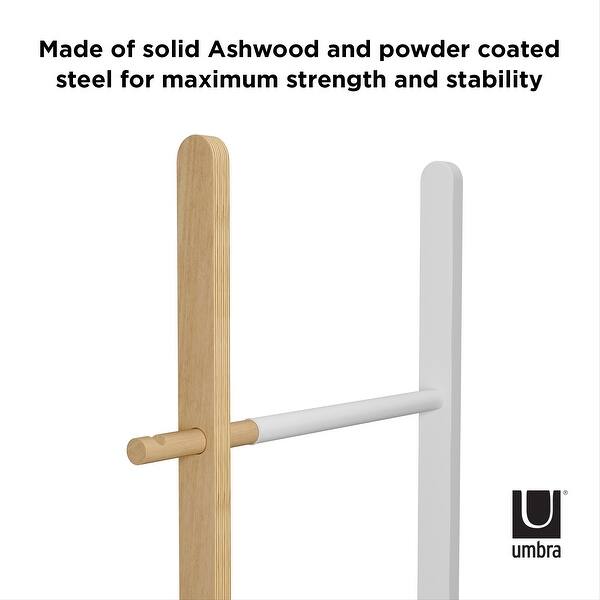 Shop Umbra Hub Ladder Expandable Freestanding Clothing Rack And