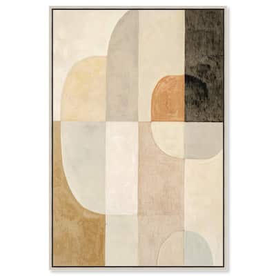 Overlapping Planes I Canvas by Art Remedy