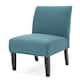 Kassi Contemporary Fabric Slipper Accent Chair by Christopher Knight Home - 22.50" L x 29.50" W x 32.00" H