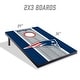 preview thumbnail 2 of 5, New England Patriots NFL Compact 2x3 Tailgate Cornhole Board Set