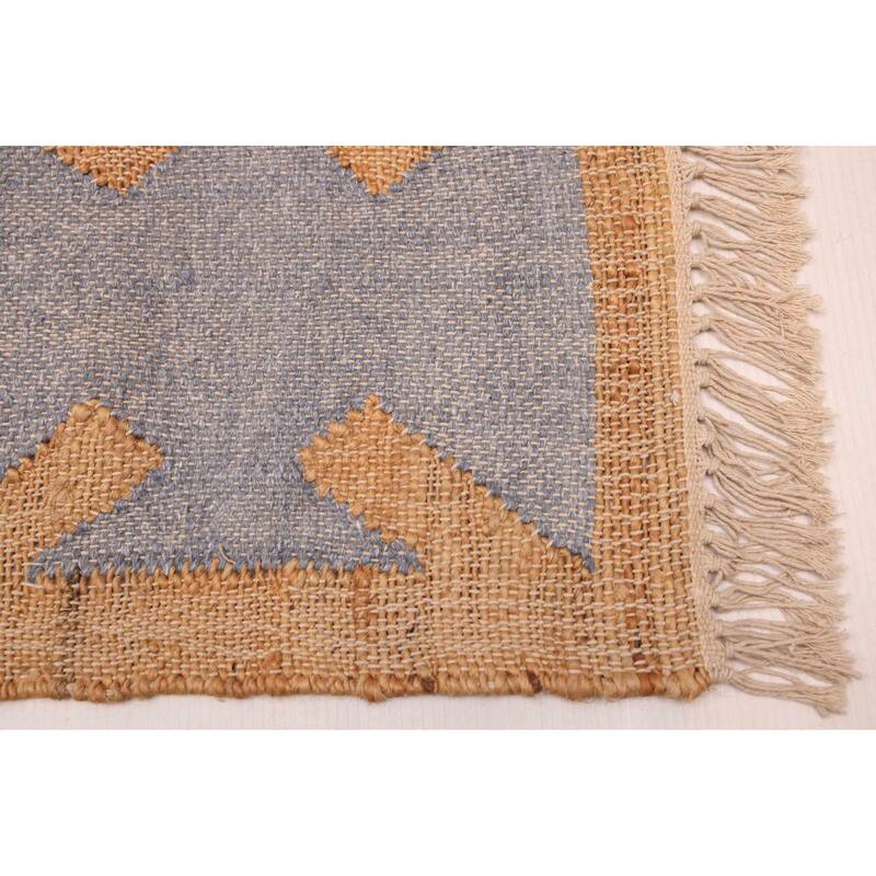 ECARPETGALLERY Flat-Weave Palas Denizli Tan Kilim - 5'3 x 7'10