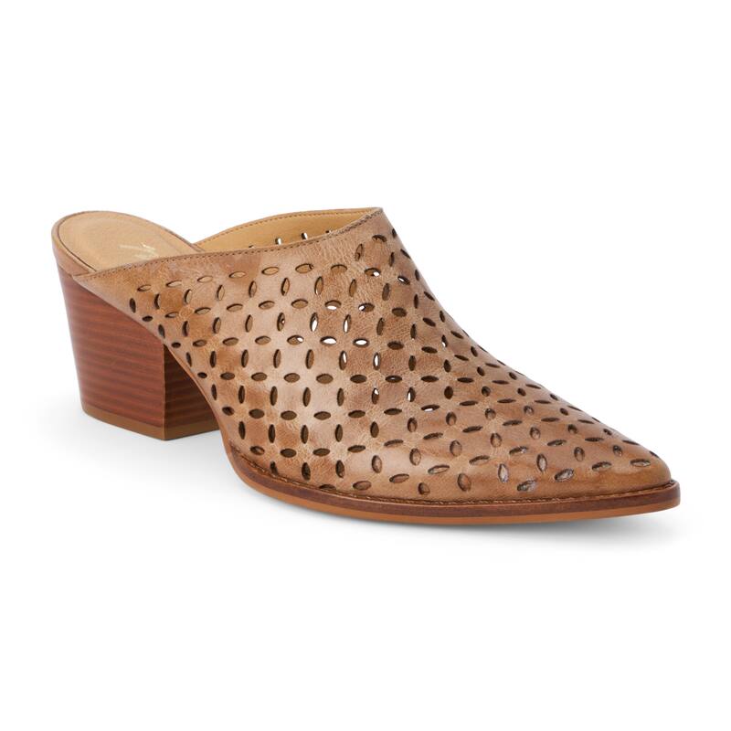 Matisse Sammie Perforated Leather Mule