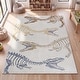 preview thumbnail 11 of 24, JONATHAN Y Duenas T-Rex Modern Kids Machine-Washable Area Rug