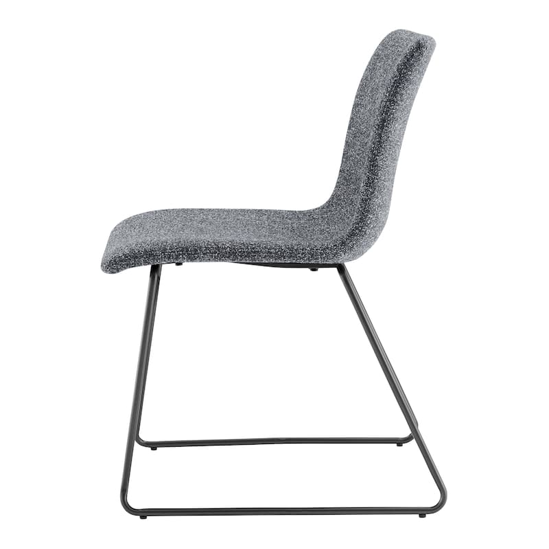 NPD Furniture Bruce Chenille Dining Side Chair (Set of 2)