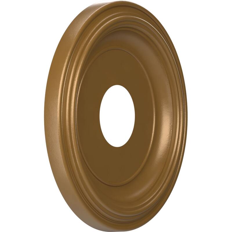 3 1/2" Inside Diameter - Traditional Thermoformed PVC Ceiling Medallion