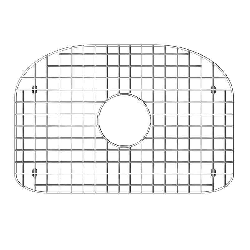 Whitehaus Matching Grid for Large Bowl on Model WHNDBU3317 - Stainless Steel - Stainless Steel