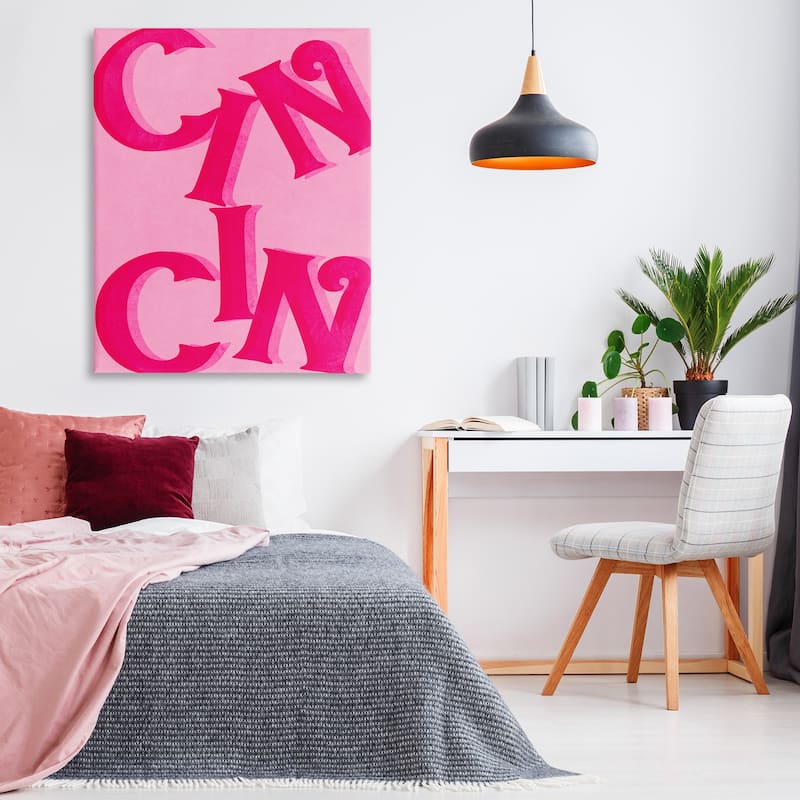 Stupell Celebration Cin Cin Cheers Canvas Wall Art Design By Lil' Rue