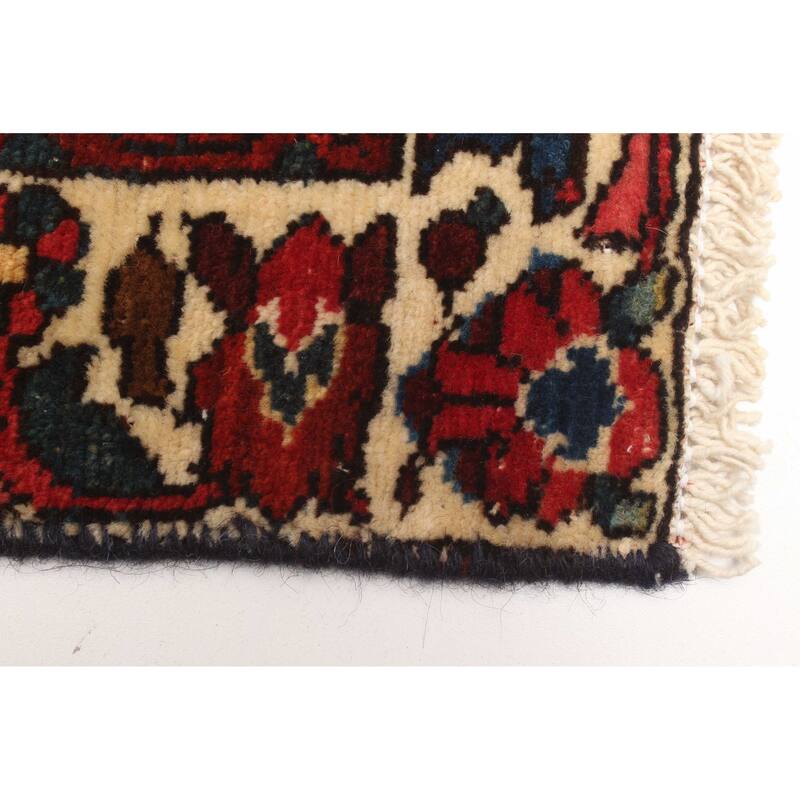 ECARPETGALLERY Hand-knotted Kayseri Red Wool Rug - 3'1 x 4'7