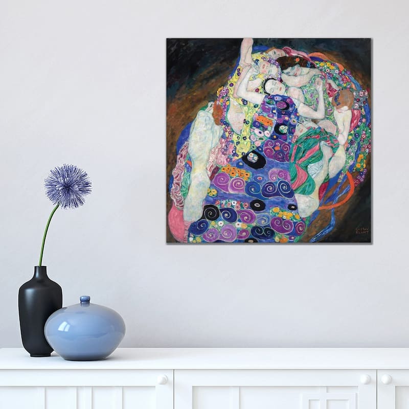 iCanvas "The Virgin, 1913" by Gustav Klimt Canvas Print - 18x18x1.5