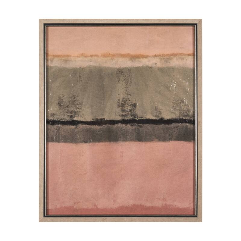 Quiet Echoes - Ebb Framed Art Print