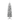 vidaXL Slim Artificial Christmas Tree with Flocked Snow Green 4 ft PVC